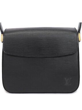 Louis Vuitton Buci Black Epi Leather Shoulder Bag